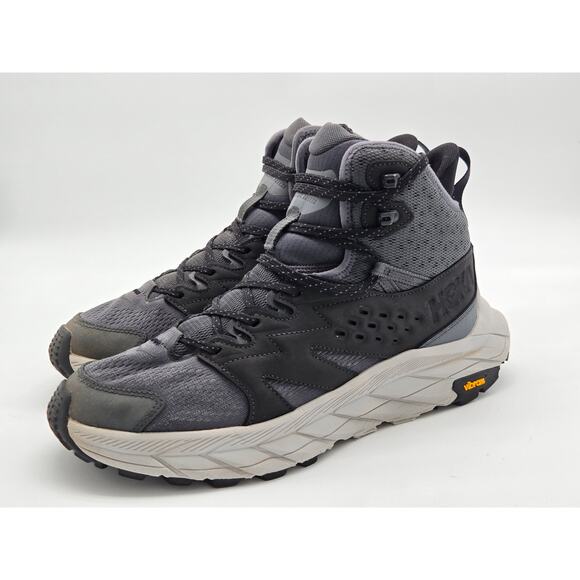 Hoka One One Other - Hoka Mens 10D Anacapa Breeze Mid Outdoor Vibram Grip Hiking Shoes 1134505 / CHMS